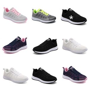 2024 Chaussures de course d'été Designer pour femmes Baskets de mode Blanc Noir Rose Gris Confortable-051 Mesh Surface Femmes Entraîneurs de sports de plein air GAI Sneaker Shoes