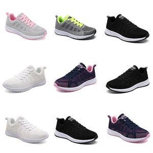 2024 Chaussures de course d'été Designer pour femmes Baskets de mode Blanc Noir Rose Gris Confortable-029 Mesh Surface Femmes Entraîneurs de sports de plein air GAI Sneaker Shoes