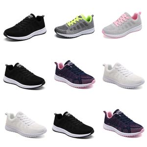 2024 Chaussures de course d'été Designer pour femmes Baskets de mode Blanc Noir Rose Gris Confortable-030 Mesh Surface Femmes Entraîneurs de sports de plein air GAI Sneaker Shoes