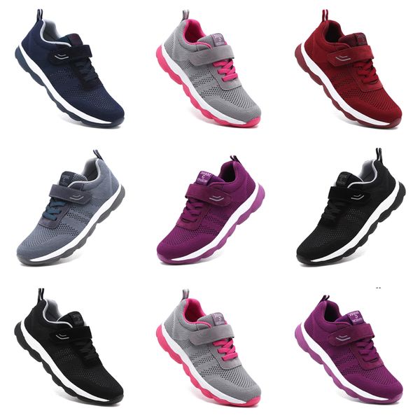 2024 Chaussures de course d'été Designer pour femmes Baskets de mode Blanc Noir Bleu Rouge Confortable Mesh Surface-01 Entraîneurs de sports de plein air pour femmes GAI Sneaker Shoes SP