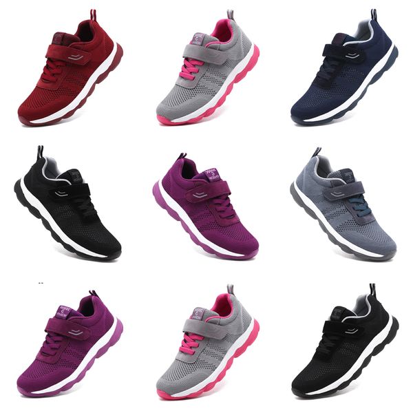 2024 Chaussures de course d'été Designer pour femmes Baskets de mode Blanc Noir Bleu Rouge Confortable Mesh Surface-025 Entraîneurs de sports de plein air pour femmes GAI Sneaker Shoes SP