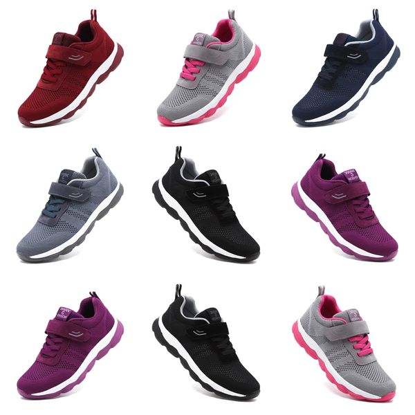 2024 Chaussures de course d'été Designer pour femmes Baskets de mode Blanc Noir Bleu Rouge Confortable Mesh Surface-019 Entraîneurs de sports de plein air pour femmes GAI Sneaker Shoes SP