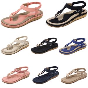 2024 zomer vrouwen schoenen Sandalen lage hakken Mesh oppervlak Vrije tijd Moeder Zwart wit grote maat 35-42 J12 GAI