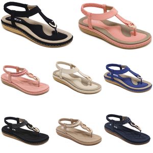 2024 été femmes chaussures sandales talons bas maille surface loisirs maman noir blanc grande taille 35-42 J24-1 GAI