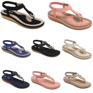 2024 été femmes chaussures sandales talons bas maille surface loisirs maman noir blanc grande taille 35-42 J10-1 GAI