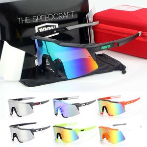 2024 Gafas de sol Hombres 100% Velictos Ciclismo Ciclismo Ciclismo de montaña Gogas polarizadas motocicleta Sports Women UV400 Gafas de sol deportivas de ciclo de bicicleta con estuche