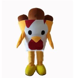 2024 Super mignon Mascot à crème glacée Costume Dishomzonise Carnival Cartoon Séniture Fantais
