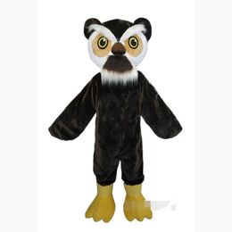 Costume de mascotte de hibou Super mignon, déguisement à thème de noël, Costume de mascotte d'halloween, 2024
