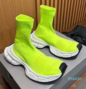 2024 Super Quality Dad Sock Speed Speakers Chaussures techniques Tirt Tiron Tissu Men Femmes Runner Sports Breath Rubber Sole Mesh Couple Comfort Casua Walking