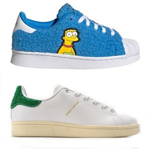 2024 Superstar Stan Smith The Simpsons Marge Cloud White Core Homer Black Homer Simpson Skates Casual Chores For Men Skate Shoe Women Sneaker 36-45