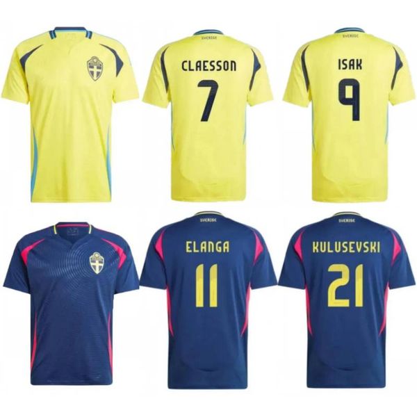 2024 Suède Jerseys de Soccer Chandis