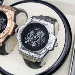 Montre de tatouage Big Bang Auto de deuxième génération pour hommes, célébrité du réseau Jason Stanson, même lueur nocturne personnalisée, 2024