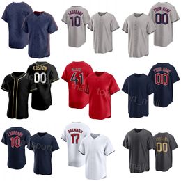 2024 Team Space City Connect Baseball 17 Will Brennan Jerseys 23 Bo Naylor 13 Gabriel Arias 28 Tanner Bibee 41 Logan Allen 10 Ramon Laureano Lady Mans Child Yindianren