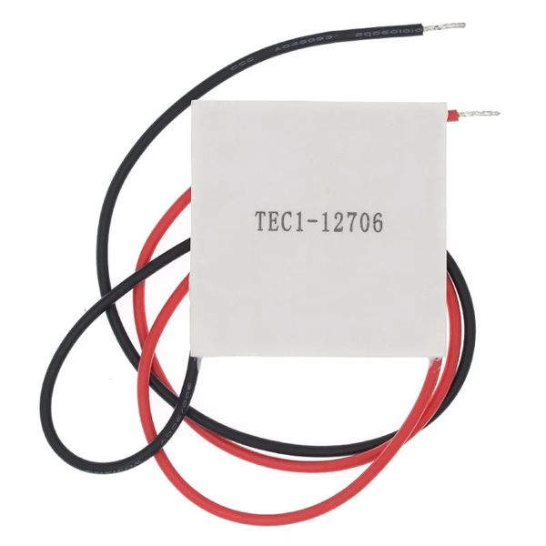 2024 TEC1-12706 12V 6A TEC Thermoelectric Colder Peltier 40 / 40mm Nouveau de la réfrigération semi-conductrice 1.Pour Tec1-12706 12V 6A Thermoelectric Colder