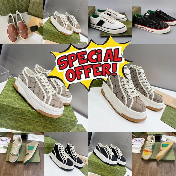 2024 Tennis Sneakers Designer Chaussures G Chaussures Casual Retro Luxury Womens Mens Flat Shoe High and Low -Top 1977s chaussures sales chaussures