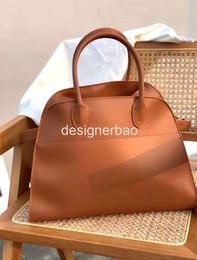 2024 The Row Sac Totes Grande Capacité Sac À Main Park Fourre-tout En Cuir De Luxe Femmes Designer Camdem Plat Bandoulière Fermeture Souple Terrasse Bourse