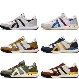 2024 Tigers Sargento Ult81ex Outono Homens E Mulheres Retro Casual Board Chaussures Running and Sports Chaussures Amarelo Marrom Azul Escuro Amarelo Preto Branco Azul Branco