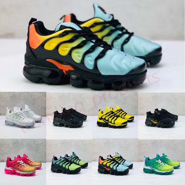 2024 tn enfant diseñador zapatos para niños tn plus zapatos para correr Dhgate infantil niño triple blanco azul negro niños y niñas tns zapatilla de deporte para niños grandes niños zapatos para niños entrenadores