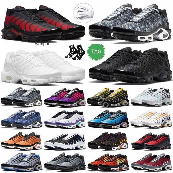 2024 tn plus chaussures de course taille 12 tns hommes femmes Unity Triple Black Hyper Jade University Blue Oreo Wild Prints Sky Psychic Grape formateurs