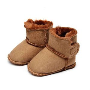 Bottes de marche pour bébés, chaussures d'hiver pour nouveau-nés, classiques de styliste, pour garçons et filles, neige chaude, Prewalker U, 2024