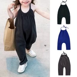 2024 Toddler Girls Summer Suit de combinaison pour bébé