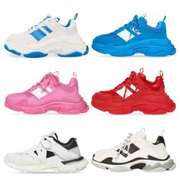 2024 Top Brand Designer Track Flat Casual Shoes Originals Flat Platform Men Women Vintage Pistas corredores Triple Spu Gommma Leather Lofers Entrenadores caminando 36-45