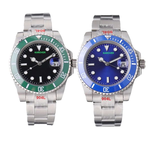 2024 Top Brand Luxury Fashion Diver Watch Hombres 30ATM Reloj de fecha impermeable Relojes deportivos Reloj de pulsera mecánico para hombre Relogio masculino reloj movimiento automático