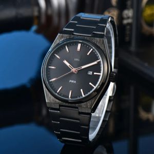 2024 Top Marque Tissoity Montres Hommes Femmes Montres Trois aiguilles Montre à quartz 1853 Montre-bracelet de luxe Bracelet en acier Mode PRX Designer Montres Bracelet Ti001