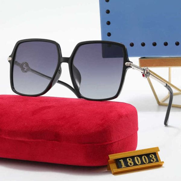 2024 Top Designers Lunettes de soleil Designer de luxe Nouvelles lunettes de soleil de mode populaires Lentille polarisée haute définition Tr90 Fil de pied en cuivre blanc