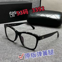 2024 Top Designers Nouveaux lunettes de soleil de concepteur de luxe CH3392 Cadre de lune