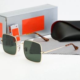 2024 Top Luxury Sunglasses Lens Designer Womens Mens Goggle Senior Eyewear For Women Eapes Cadre des lunettes de soleil en métal vintage avec boîte ML 1971
