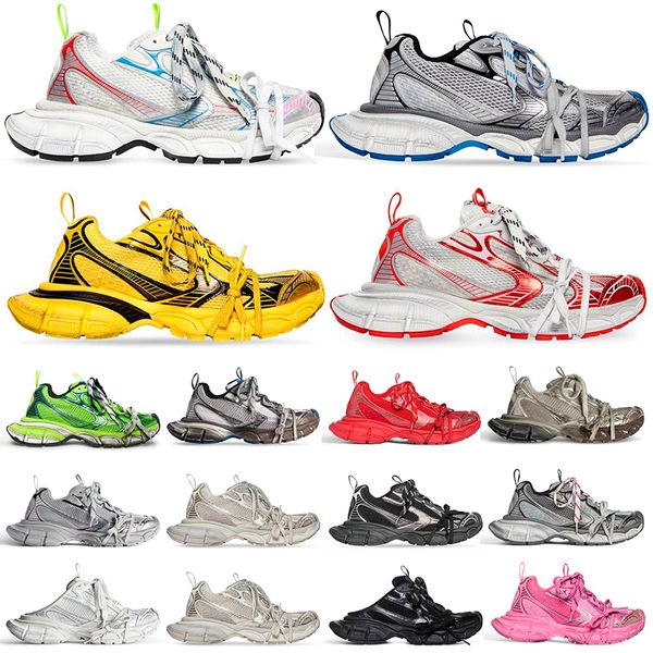 2024 Chaussures de créateurs de qualité supérieure 3xl Chaussures pour hommes Femme Brand d'hiver Phantom Mesh Trainer des Chaussures Nylon Personnalisés Shoelaces Runner Mens Trainers Taille Eur 36