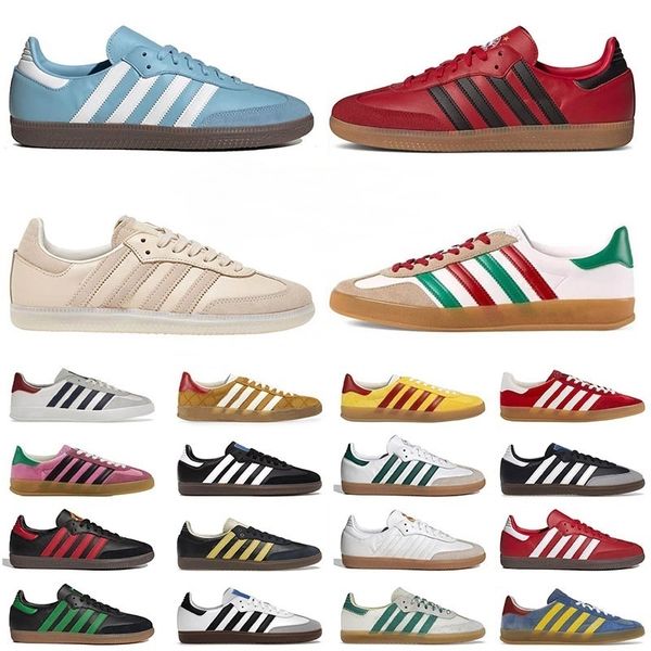 2024 Gazelles de alta calidad Bold Mens Trainers Zapatos al aire libre Vegan Wles Bonner Campus Black Gum Pink Terciopelo Verde Gamuza Hombres Mujeres Diseñador Deportes Zapatillas de deporte Tamaño grande 13