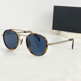 2024 Brand de luxe de haute qualité Titane Titane des lunettes de soleil pour femmes Mentes de soleil UV400 Verres de sport à la main Protection des yeux Sunshade DB 7036 / S Lunettes de soleil