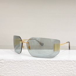 2024 topkwaliteit luxe ontwerpers zonnebril polaroid lens voor dames heren bril senior brillen brief bezaaid diamant zonnebril model; SMU54Y