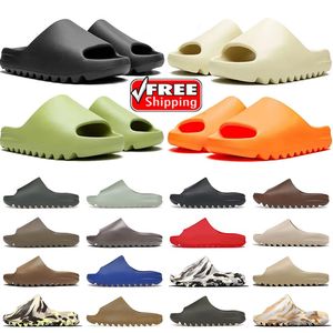 Designer sandales glissades pantoufles chaussures Femme Trainers Slider Room Slippers Bone White Resin Desert Sand Livraison gratuite Dh Gate Beach Room pour hommes
