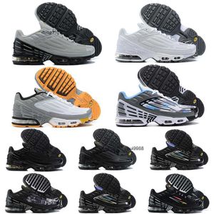 2024 Top Qualité Tn Plus 3 Tuned III Hommes Chaussures De Sport De Course Laser Bleu Blanc Aigue-marine Obsidienne Hyper Violet Parachute Foncé Ghost Vert Triple