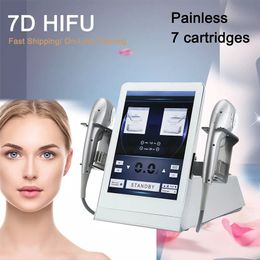 2024 Top Sale NOUVEAU plus récent portable Machine Hifu Face Boby Autre équipement de beauté Face Face Machines de serrage cutanée Retrait des rides 7D