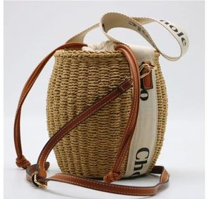 2024 Sac fourre-tout Sacs de créateurs Sacs à main de luxe Sacs à bandoulière Cross Body Fashion Dames Sac à main Lady Sacs à main Paille Tissé Shopping Sac Summer Beach Bucket Sac