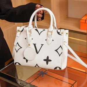 2024 Tote Crossbody Tas Dames handtassen Designer Tote Bag Luxe handtas Echt lederen plunjezak Reizen Messenger kaarthouder