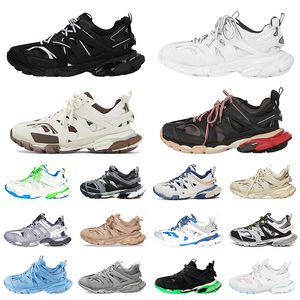 2024 Track 3.0 Sneakers Casual Shoes Tess S. Gomma Trek Low Men Women Top Platform Triple S Clear Sole Lighted Running Shoes