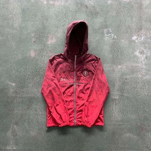 Veste Trapstar pour hommes, manteaux à capuche, Irongate T, coupe-vent rouge de qualité, manteau pour femmes, tailles européennes Xsxl, fashion998, 2024