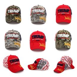 2024 Trump Hat U.S Presidential Election Cap Take America Back Caps Adjustable Speed Rebound Cotton Sports Hats 0415 0508