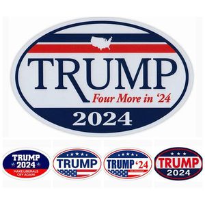2024 Trump autocollants aimants pour réfrigérateur élection présidentielle américaine accessoires décoration de la maison en gros