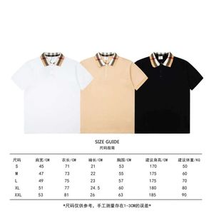 2024 T-shirt Mannen S Designer Vrouwen Womens Burberys Shirts Mode T-shirt met Letters Casual Korte Mouw Man Tee Vrouw kleding Tops 666uuu