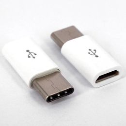 2024 Type-c Adapter Micro USB Naar Type C Lader Connectors voor Samsung Galaxy S8 S9 Plus Note 8 9 Usb-c Kabel