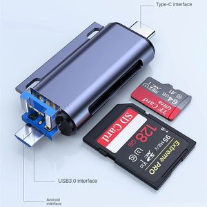 Lecteur de cartes USB 3.0 de Type C, 3 en 1, Otg, pour téléphone portable, ordinateur intelligent, TF/SD, Micro Usb, 2024