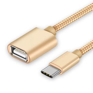 2024 Type-C Micro USB OTG Adapter Câble USB FEMME FEMME Câble USB-C Adaptateur de câble masculin de type C pour Xiaomi 4 LETV Huawei pour Xiaomi