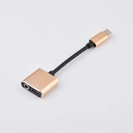 2024 Type-C tot 3,5 mm Aux-hoofdtelefoonadapter voor Huawei Mate 20 P30 Pro Xiaomi Mi 8 9 SE Type C tot 3,5 Jack oortelefoon Audiokabel For P30 Pro Type C Aardelefoonkabel