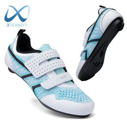 2024 Ultraligero MTB Ciclismo Zapatos Hombres Transpirable Bicicleta Zapatillas Mujeres Racing Road Bike Zapatos Autoblocante SPD Cleat Zapatos 231220